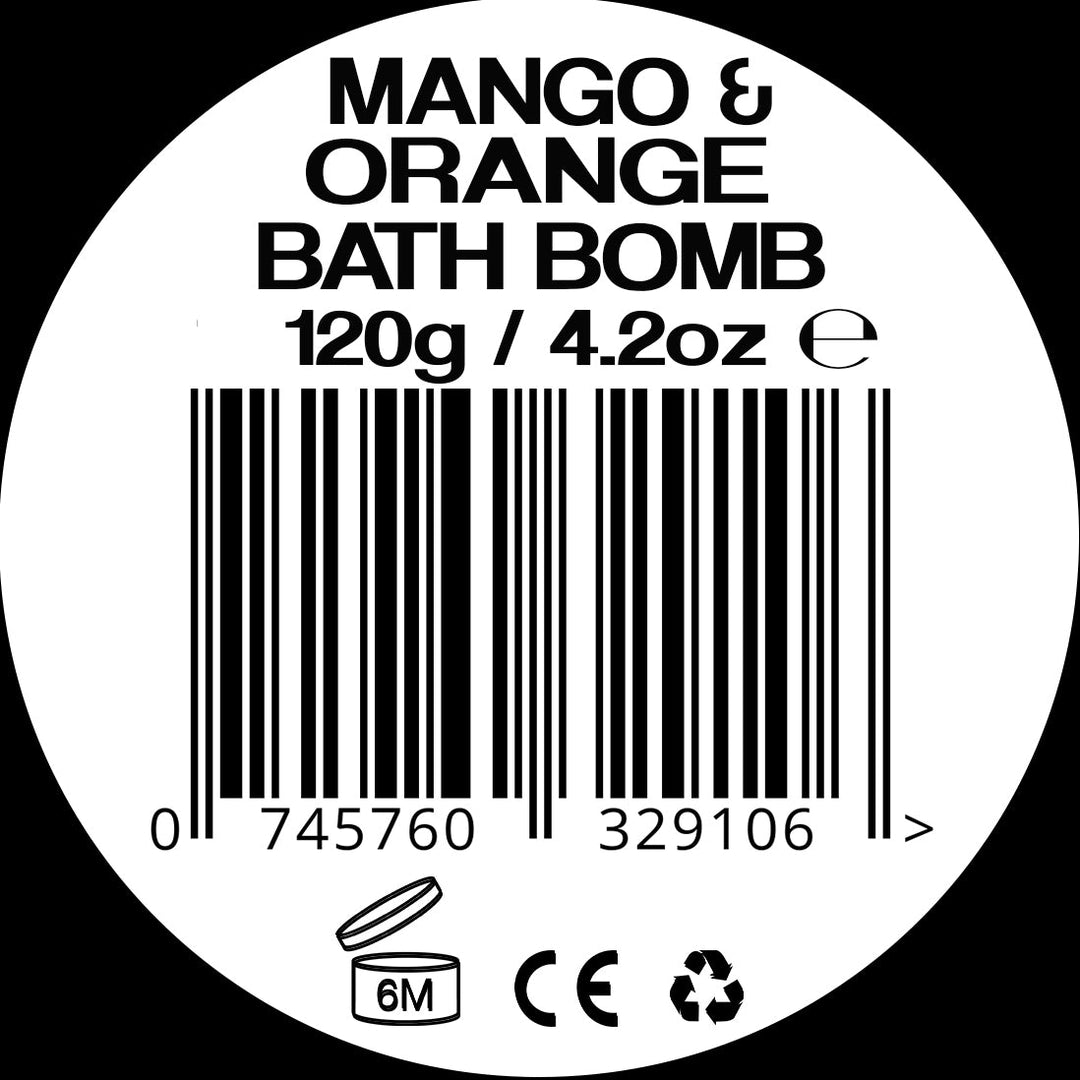 Sunkiss Mango & Orange Bath Bomb